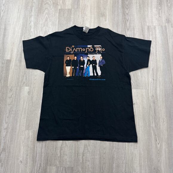 Vintage Diamond Rio Beautiful Mess Shirt Mens Extra Large XL Black Country Music - Picture 1 of 7